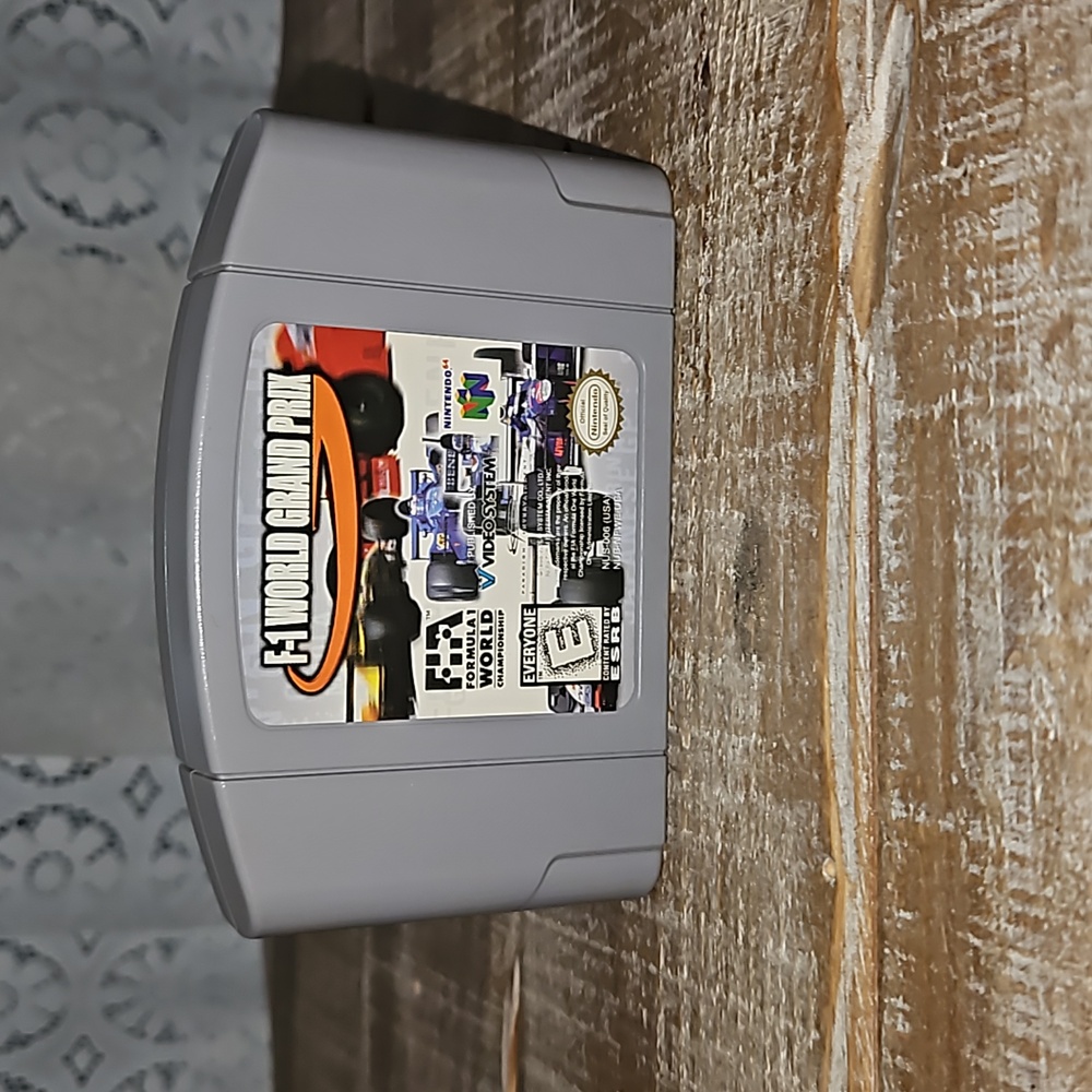 Vintage | Nintendo 64 "Formula-1 World Grand Prix" Game Pak Video Game